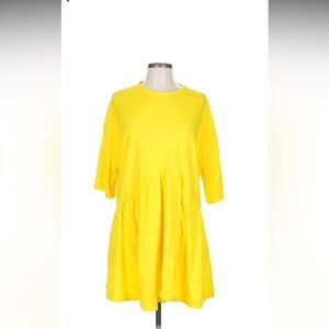 ASOS design size 12 casual dress yellow